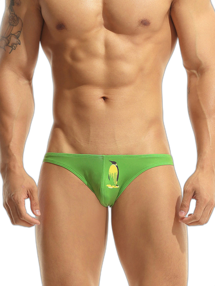 Men’s Cartoon Low-Rise Briefs