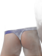 3-pack Men's Lace Obscure Embossed G-String Thong
