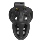 LOCK4D Armoured Flat Ring Chastity Cage