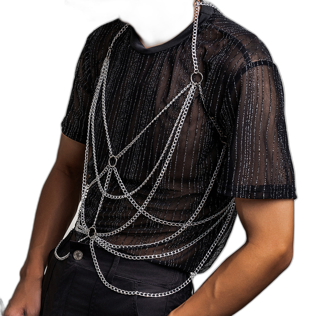 Stainless Steel Chain Body Harness