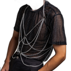 Stainless Steel Chain Body Harness