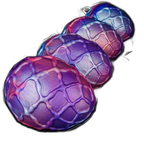 Curio Egg - Large Butt Plug with Chain Leash