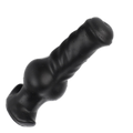 ELITE Liquid Silicone Canine Milker Plug Black 6.1 Inch