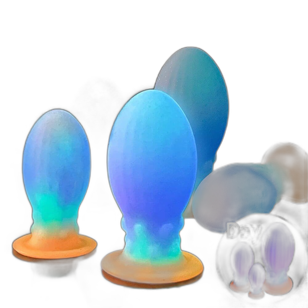 GlowPlug – Silicone Glow-in-the-Dark Anal Plug