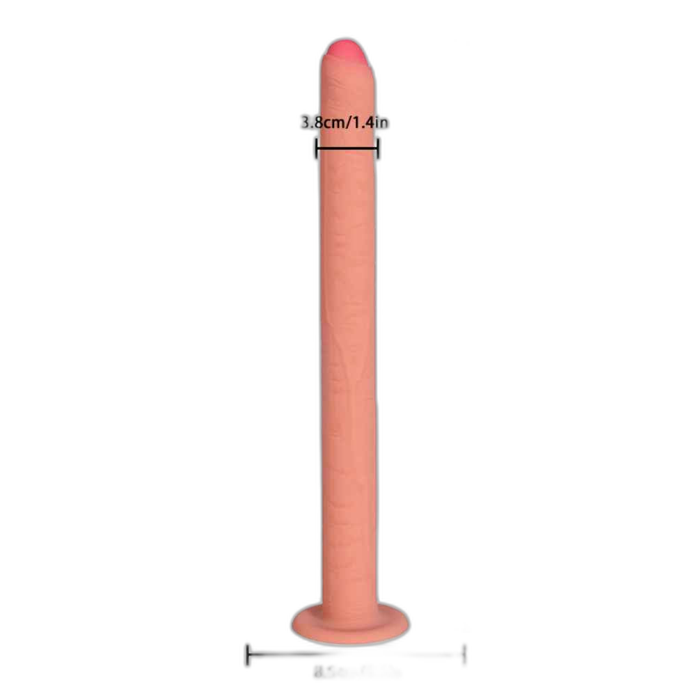 River - 9 Inch Realistic Dildo - Enema Dildo - Squirting Dildo
