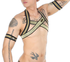 Gold Glitter Harness