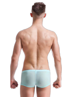 Thin Breathable Ice Silk U Convex Boxers for Men