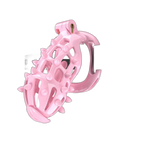 Gorse - Spiked Chastity Cage With Belt and Catheter