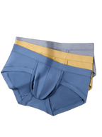 2 Pack Men's Breathable Pouch Separate Modal Briefs