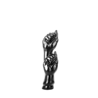 ruff GEAR Double Fist Punch Dildo 9.8 Inch Black