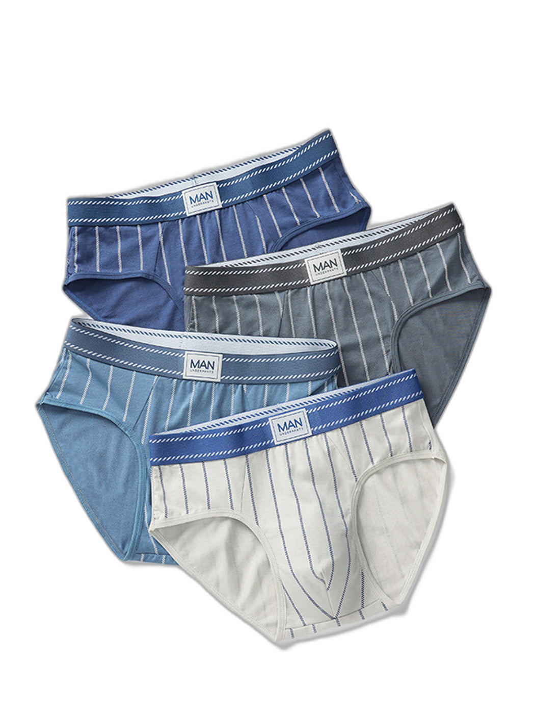 3 Pack Men’s Classic Striped Briefs