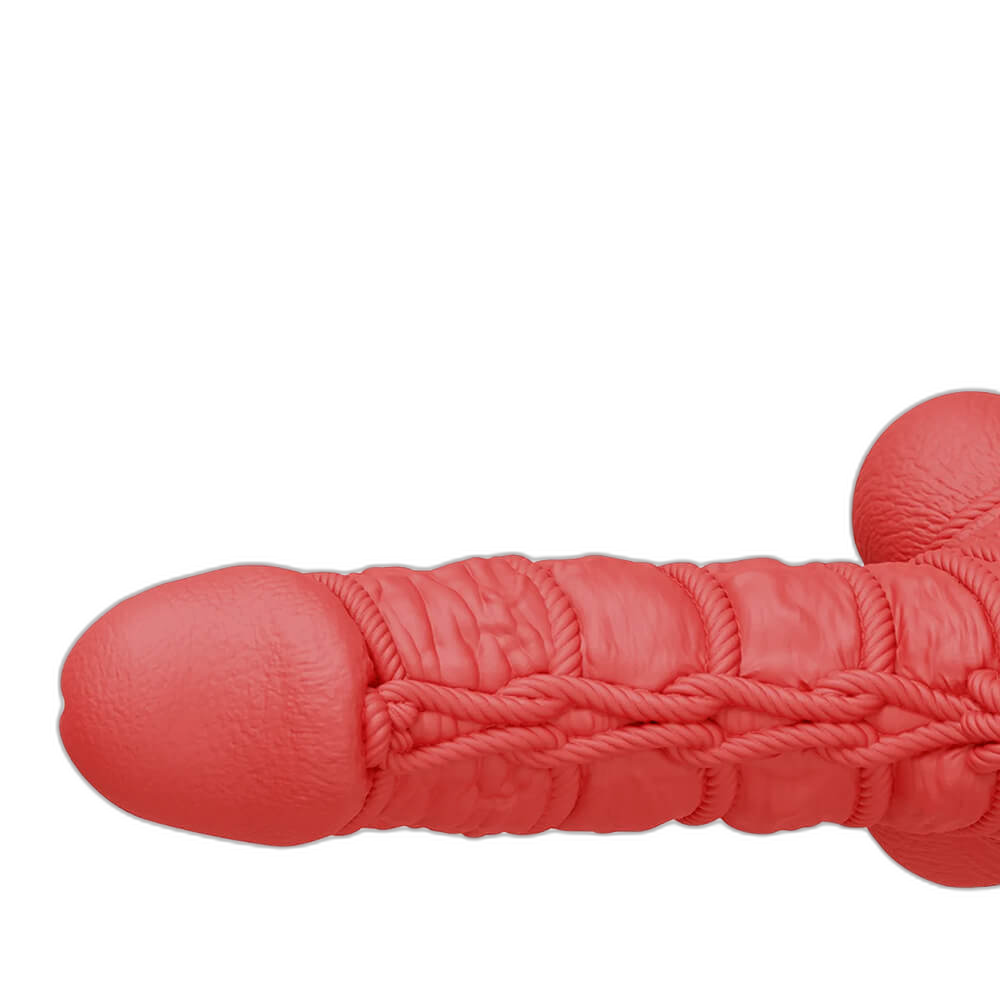 Greedy Cluster Shibari Dildo - Huge Dildo - Silicone Dildo