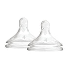 Dr. Brown's Options+ Baby Bottle Teats Level 4 Wide Neck 9+ months Pack of 2