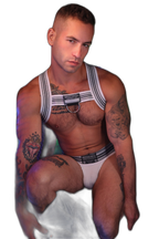 Breedwell Cumdump Bulldog Harness White