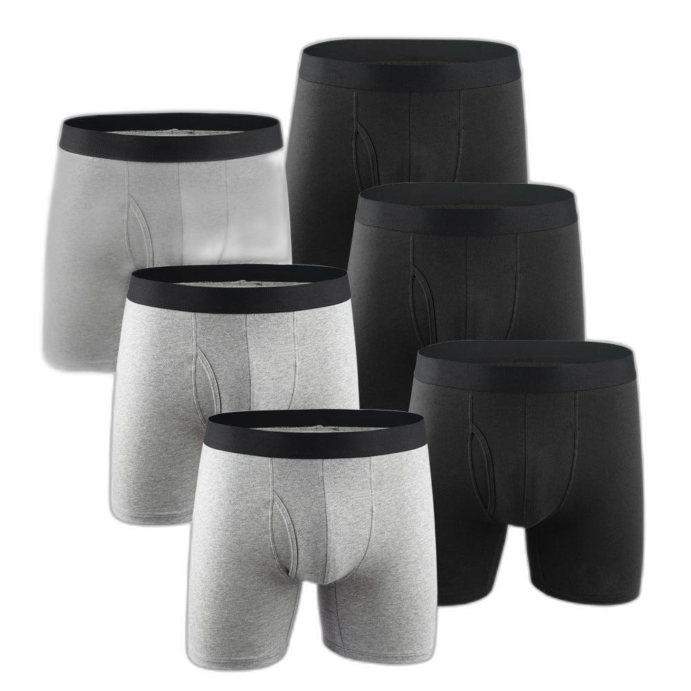Multi-pack Men's Prevent Thighs Chafing Boxer Briefs