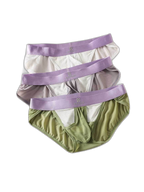 3 Pack Men's Ice Silk Breathable Mesh Low-Rise Classic Briefs