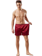 Men's Satin Loose Boxers Shorts