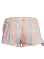 Men’s Vent Classic Plaid Cotton Boxers With Fly