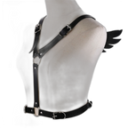 Angel Wings Leather Harness