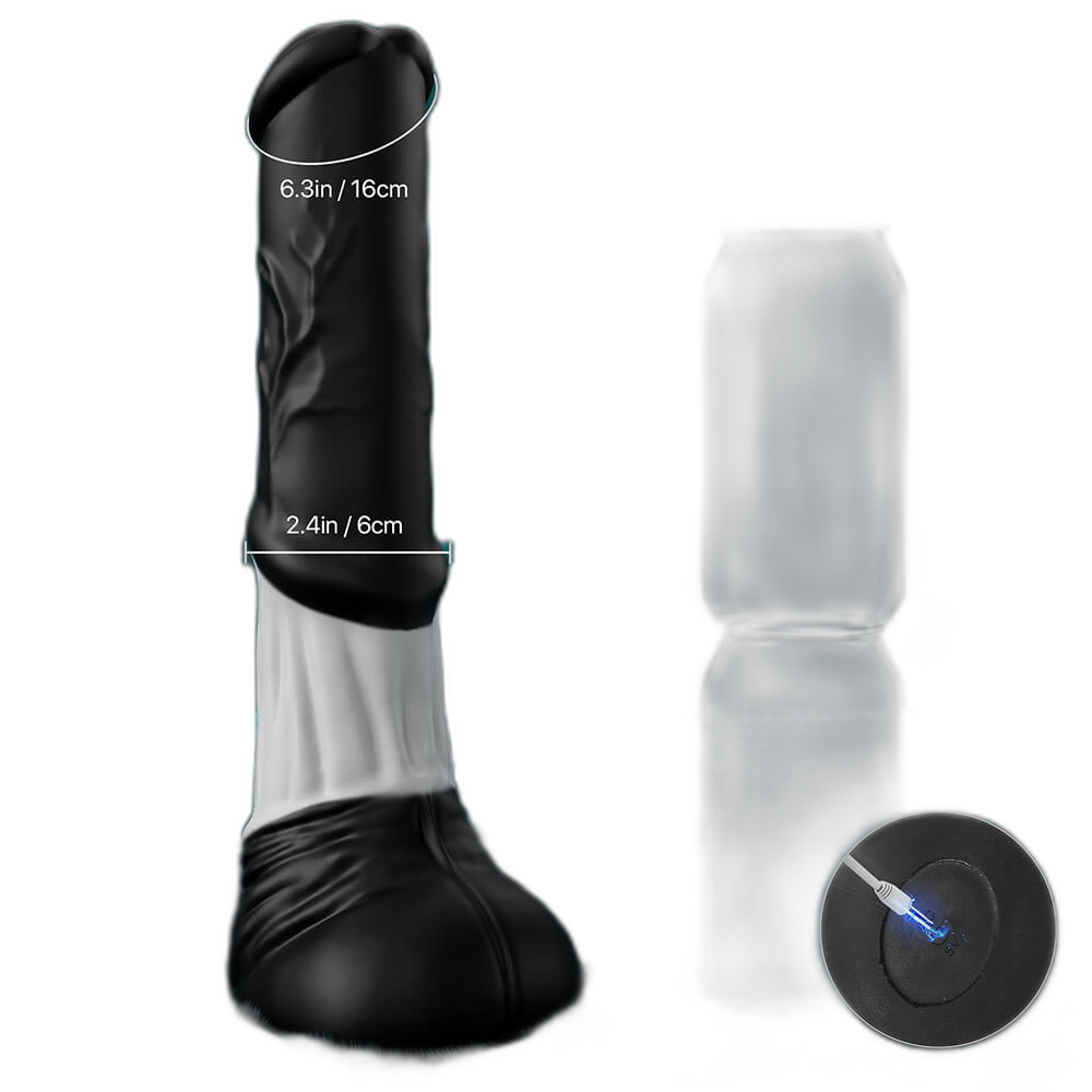 Thundr - 11.8 Inch Centaur Dildo – Thrusting & Vibrating Fantasy Dildo