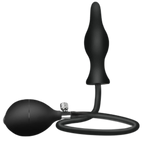 Spiral - Inflatable Butt Plug - Silicone Anal Plug