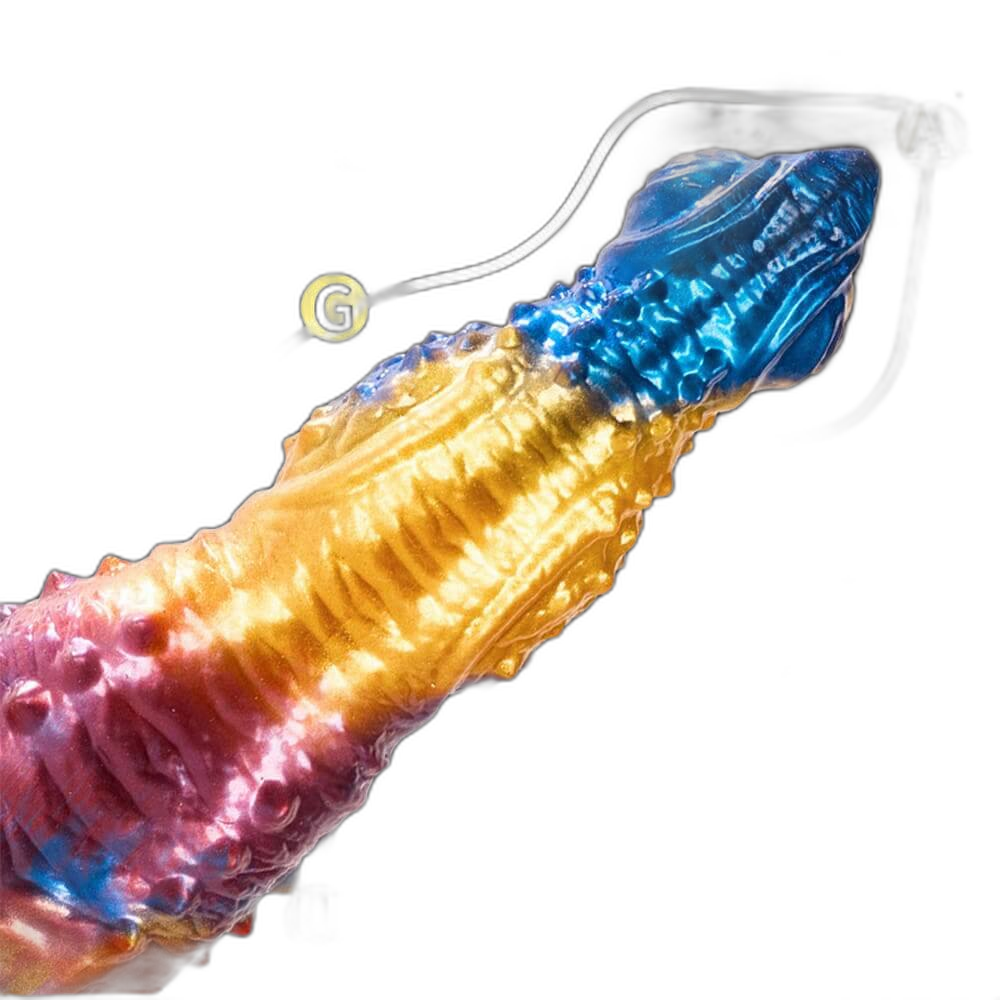 Phoenix - 9 Inch Thrusting Dildo - Fantasy Dildo Vibrator