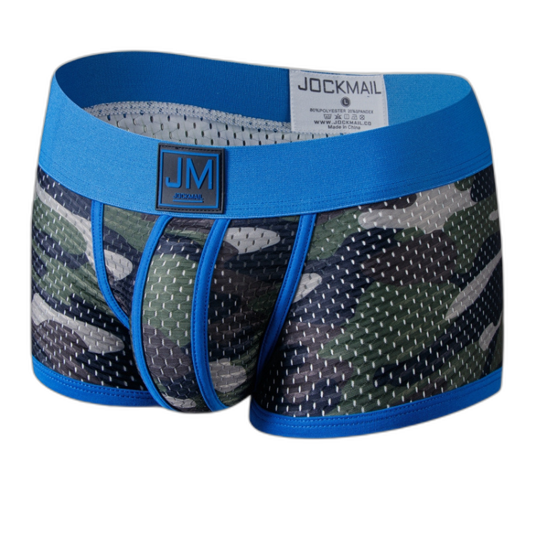 Jockmail Coloured Military Mesh Boxers (6 Pack)