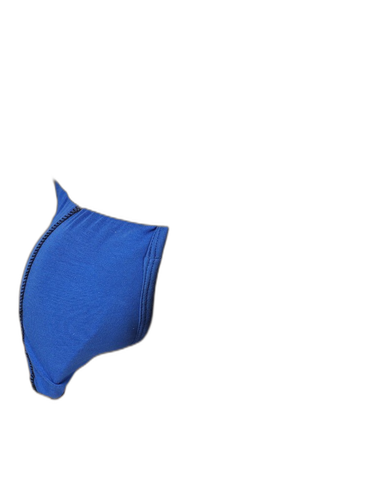 3 Pack Low-Cut Cotton Men's Thong with Enhanced Pouch