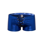 Super Booty Drawstring PU Leather Boxers