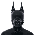 Furrjoi Zipper Dog Hood Black