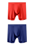2 Pack Men’s Long Athletic Boxer Briefs