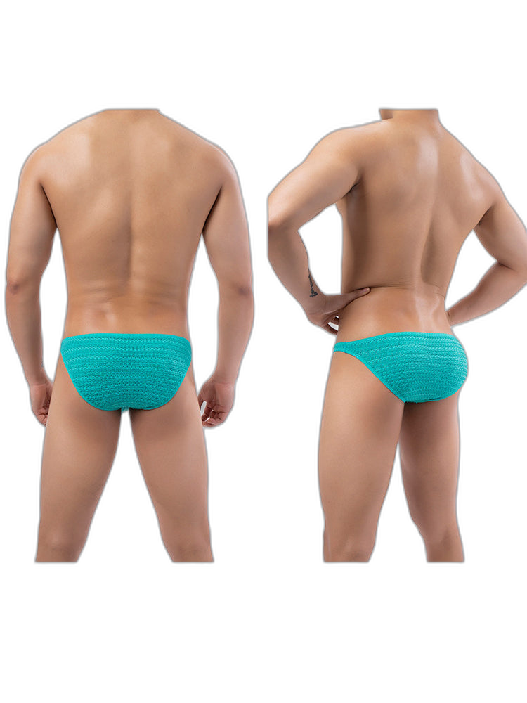 3-pack Men's Low-rise Sexy Mesh Lace Briefs