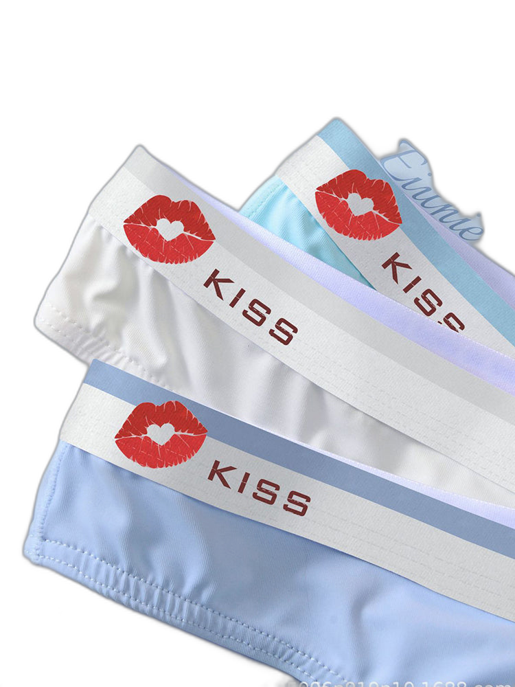 3 Pack Men's U-Pouch Ice Silk Sexy Thong
