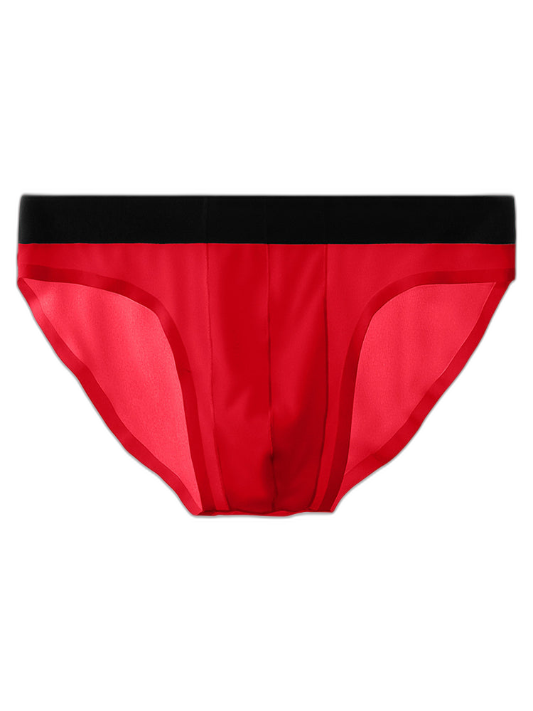 4 Pack Ice Silk Seamless Men's Briefs