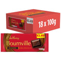 Cadbury Bournville Classic Dark Chocolate Bar 100g (Box of 18)