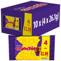 Cadbury Crunchie Chocolate Bar 4 Pack Multipack PMP (Case of 10)