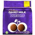 Cadbury Dairy Milk Buttons Chocolate Bag PMP 85g (Case of 10)