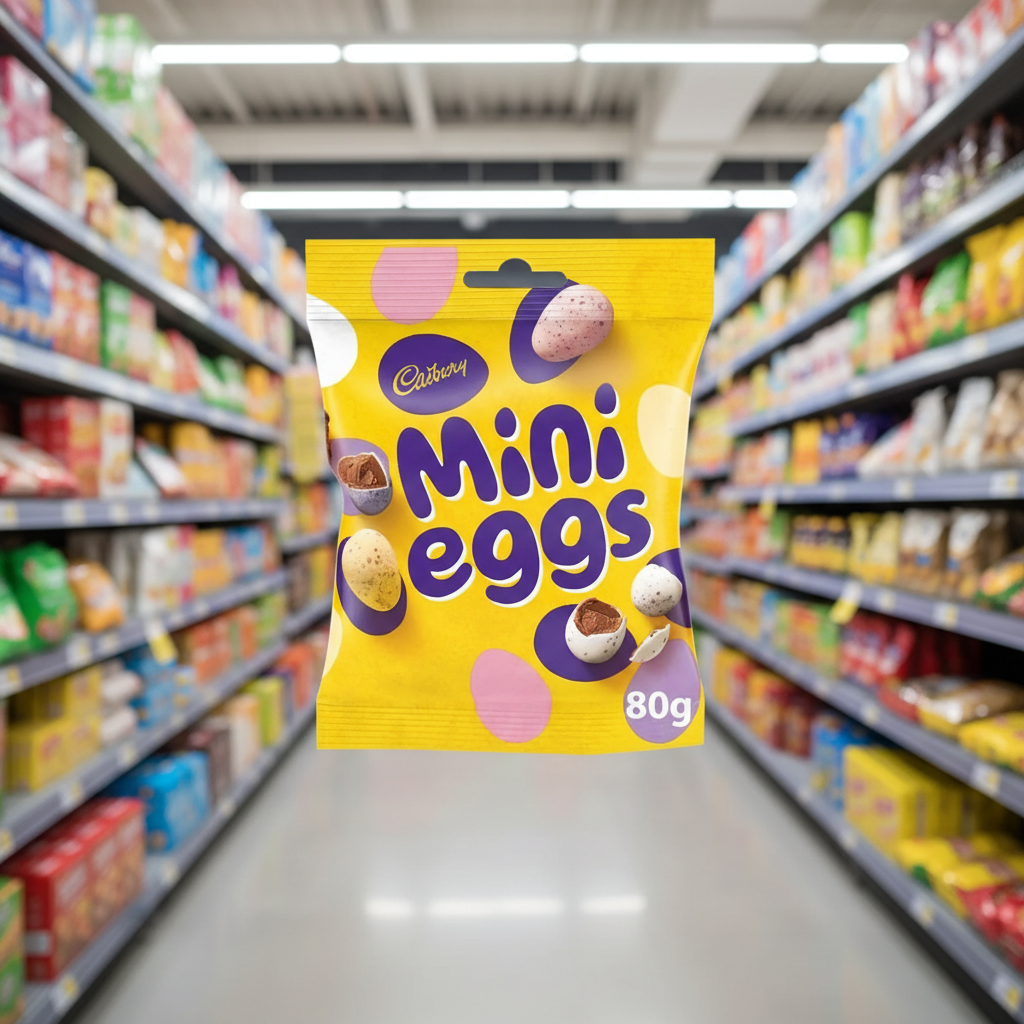 24 x Cadbury Mini Eggs Bag - 74g