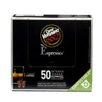 Caffe Vergnano Intenso Espresso Capsules – Nespresso Original Line Compatible, Compostable, Medium Roast, 50 Count (25oz) – Imported from Italy