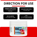 Morning Bird Calcium Plus Powder for Birds 1 oz – Calcium & Vitamin Supplement for Bone Health