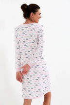 Cana interlock fabric, cotton phenomenal nightgown