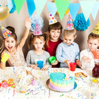 CANREVEL 12 PCS Party Hats for Adults | Cone Hat Set in 12 Designs