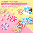 Capoda Candyland Party Decorations – 8-Piece Candy Garlands & Lollipop Banners