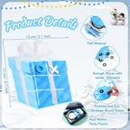 Capoda 24-Pack Winter Tic Tac Toe: Festive Desk Game & Party Favors