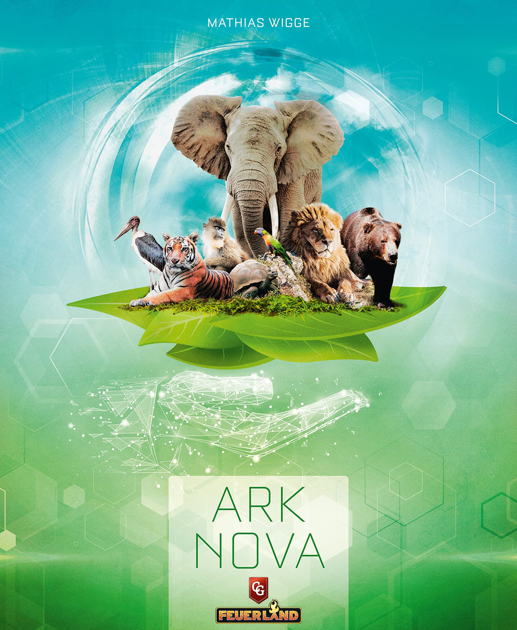Capstone Games Ark Nova: Card Drafting & Hand Management Strategy Board Game | 1-4 Players