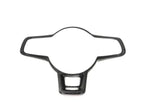 ECS Tuning Steering Wheel Hub Overlay - Black Carbon Fibre - MK6 Polo