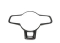 ECS Tuning Steering Wheel Hub Overlay - Black Carbon Fibre - Golf MK7/MK7.5
