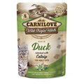 Carnilove Duck with Catnip Cat Wet Food  85g Pouch