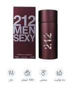 Carolina Herrera 212 Sexy Men Eau de Toilette Spray 3.4 oz – Bold Oriental Fragrance