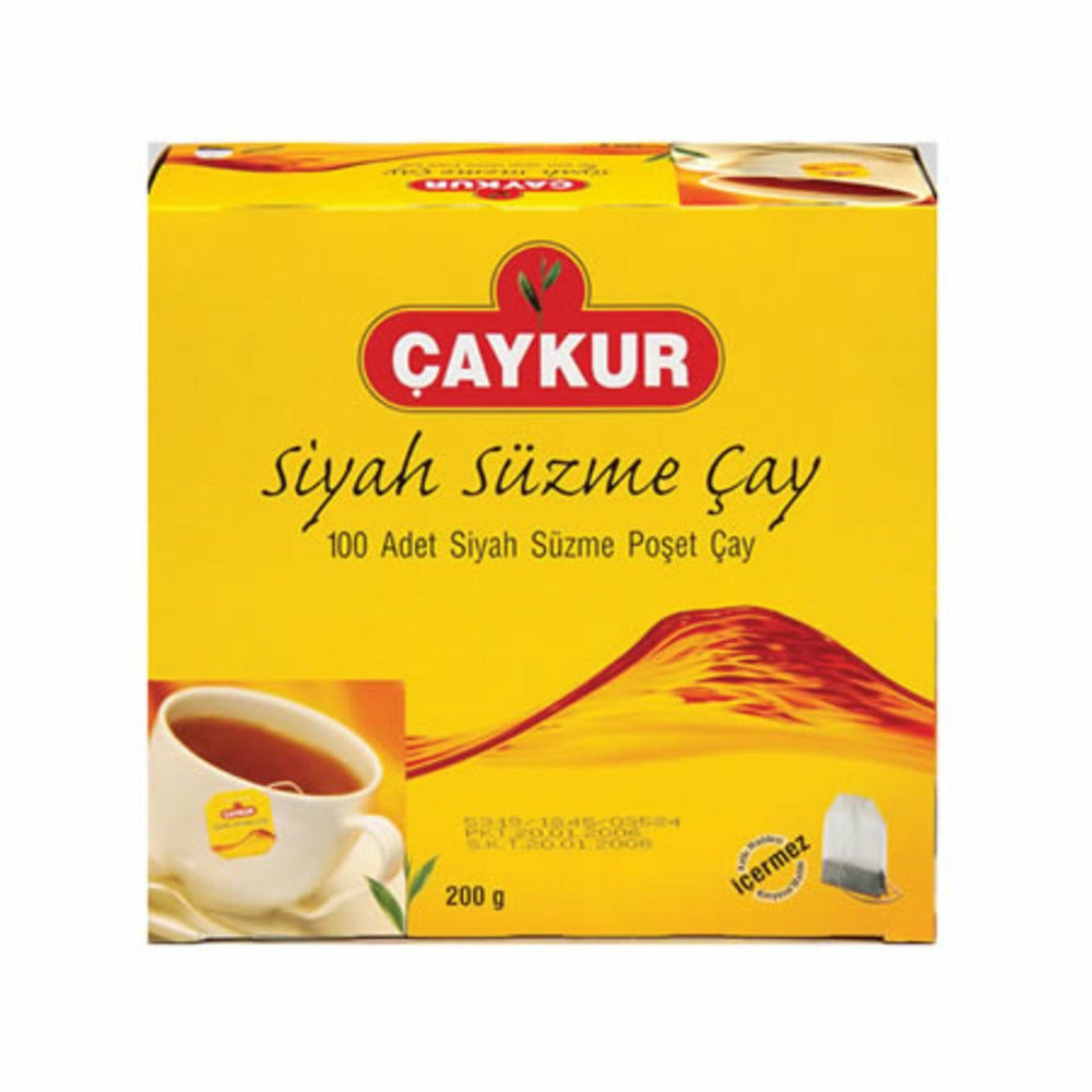 Caykur Siyah Suzme Cay Black Tea 100 Teabags Pack 200g